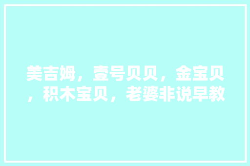 美吉姆，壹号贝贝，金宝贝，积木宝贝，老婆非说早教只能从这四个品牌里面选,黄老师早教育儿课百度云盘 美吉姆，壹号贝贝，金宝贝，积木宝贝，老婆非说早教只能从这四个品牌里面选,黄老师早教育儿课百度云盘 饮食大全